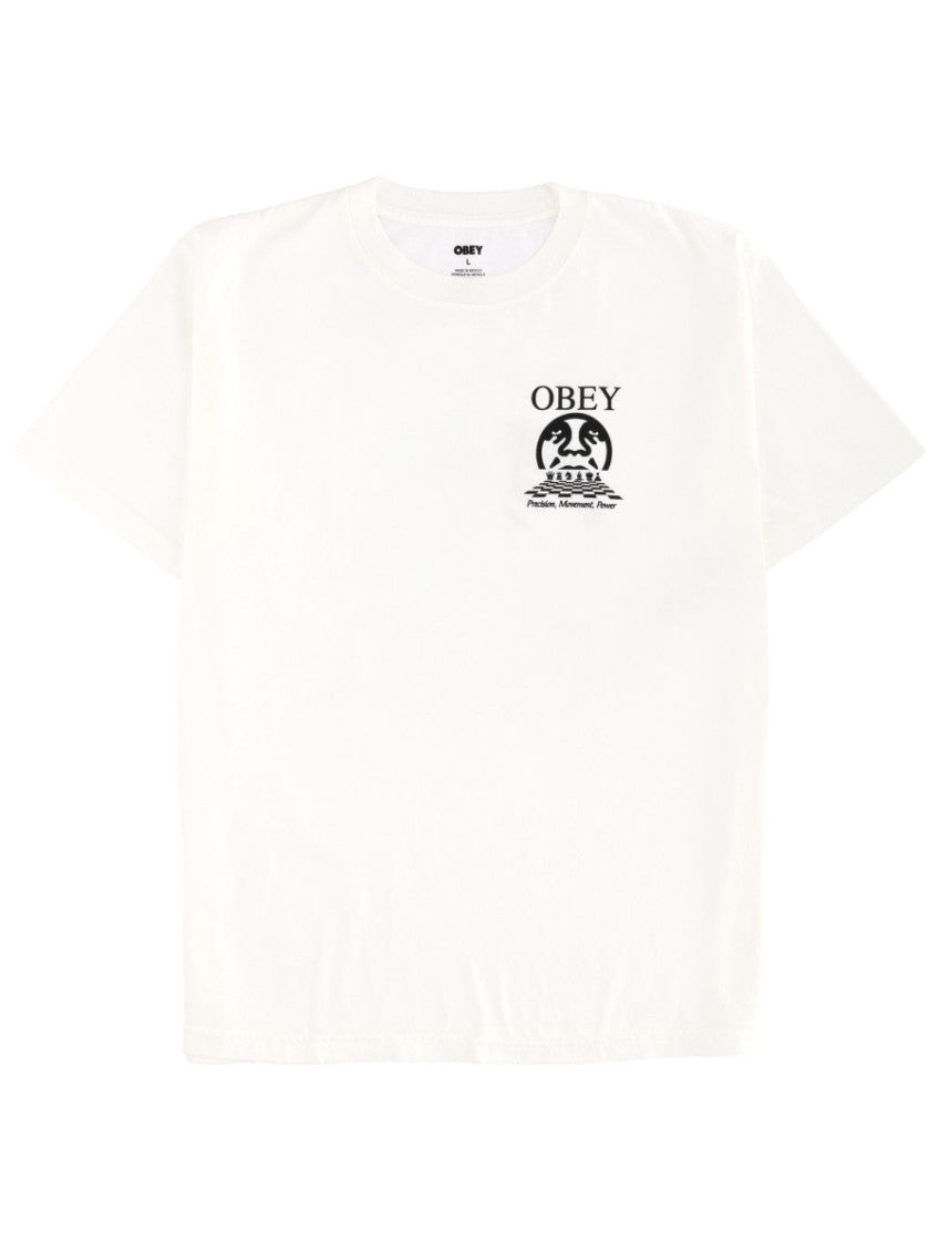 White Graphic Crew Neck T-Shirt 1