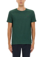 Green Logo Crew Neck T-Shirt 1