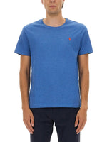 Blue Logo Crew Neck T-Shirt 1