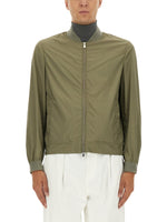 Brown Solid None Jacket 1