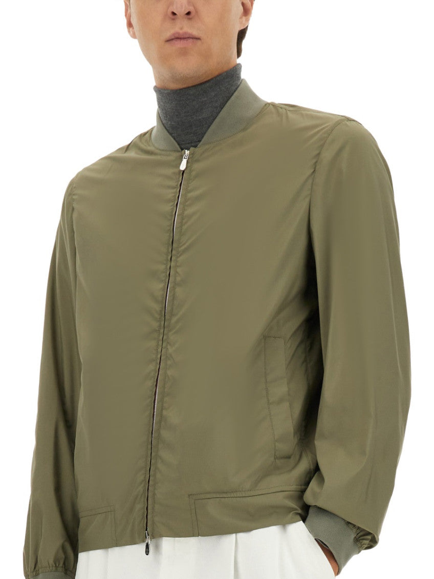 Brown Solid None Jacket 3