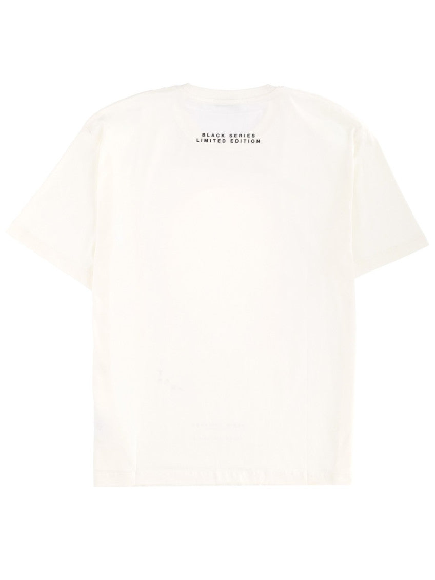 White Graphic Crew Neck T-Shirt 2