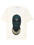 White Graphic Crew Neck T-Shirt 1