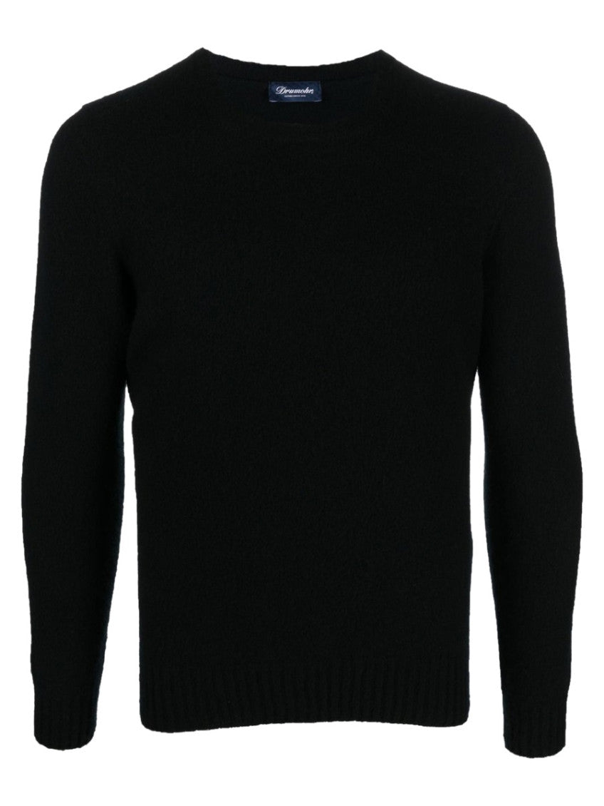 Black Crew Neck Sweater 1