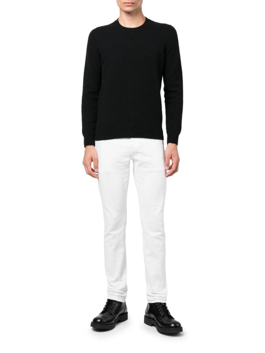 Black Crew Neck Sweater 2