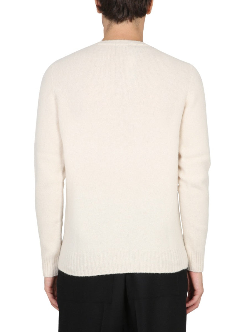 White Crew Neck Sweater 3