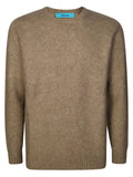 Brown Crew Neck Sweater 1
