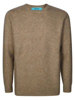 Brown Crew Neck Sweater 1