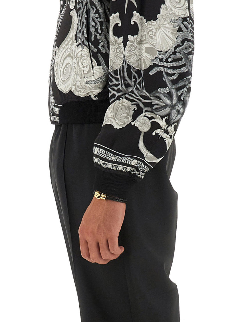 Multicolor Logo Mock Collar Jacket 3