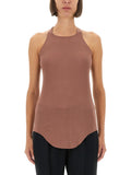 Pink Solid Halter Neck Top 1