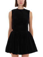 Black Solid Round Neck Top 1