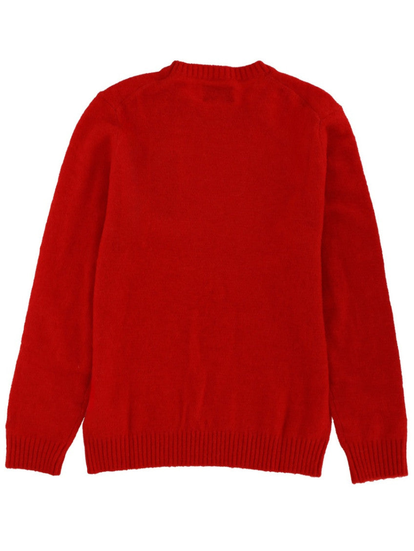 Red Crew Neck Sweater 2