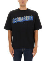 Black Logo Crew Neck T-Shirt 1