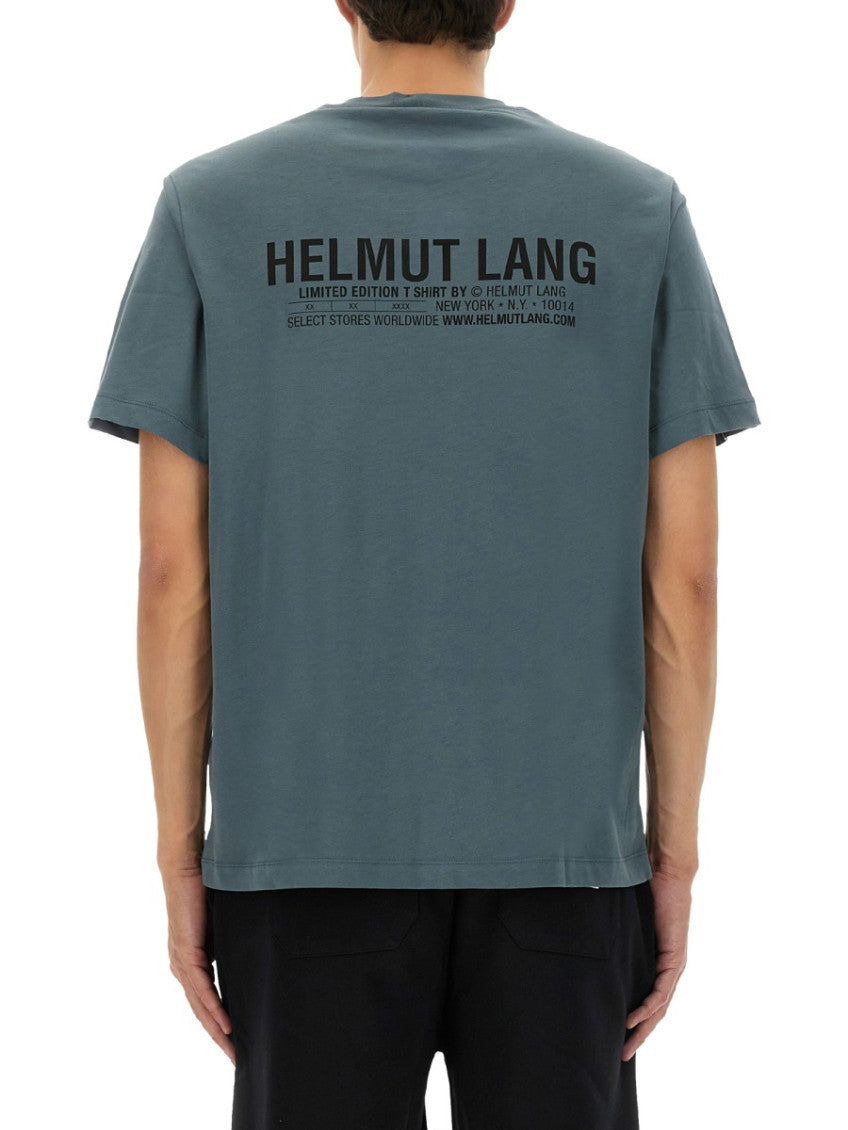 Blue Graphic Crew Neck T-Shirt 3
