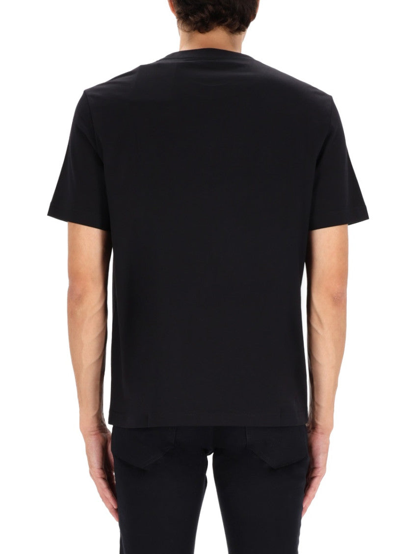 Black Logo Crew Neck T-Shirt 3