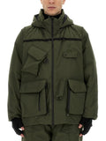 Green Solid Hood Jacket 1