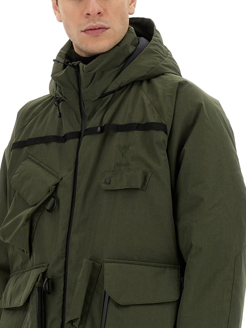 Green Solid Hood Jacket 3
