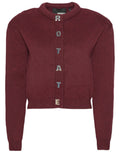 Brown Logo Crew Neck Sweater 1