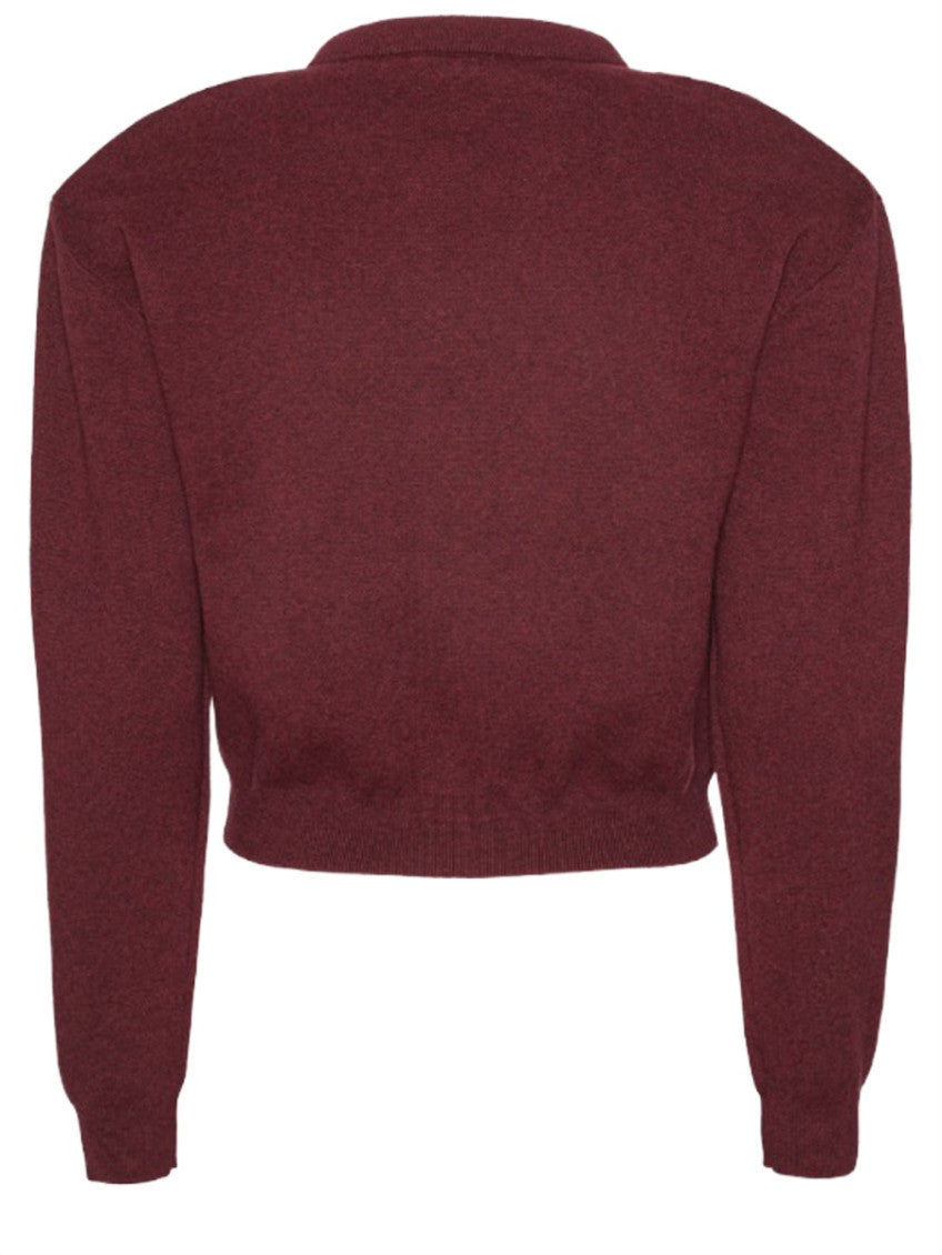 Brown Logo Crew Neck Sweater 2