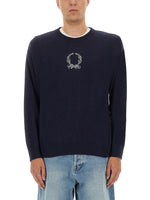 Navy Blue Logo  Sweater 1