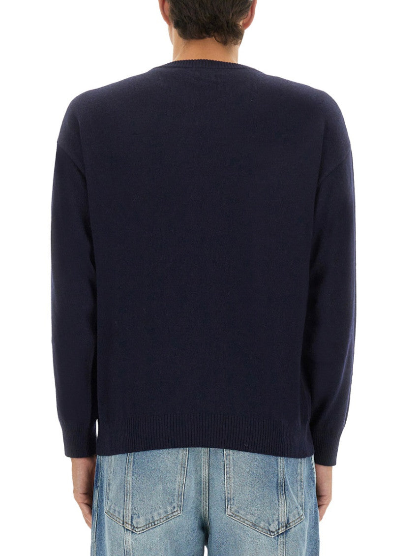 Navy Blue Logo  Sweater 4