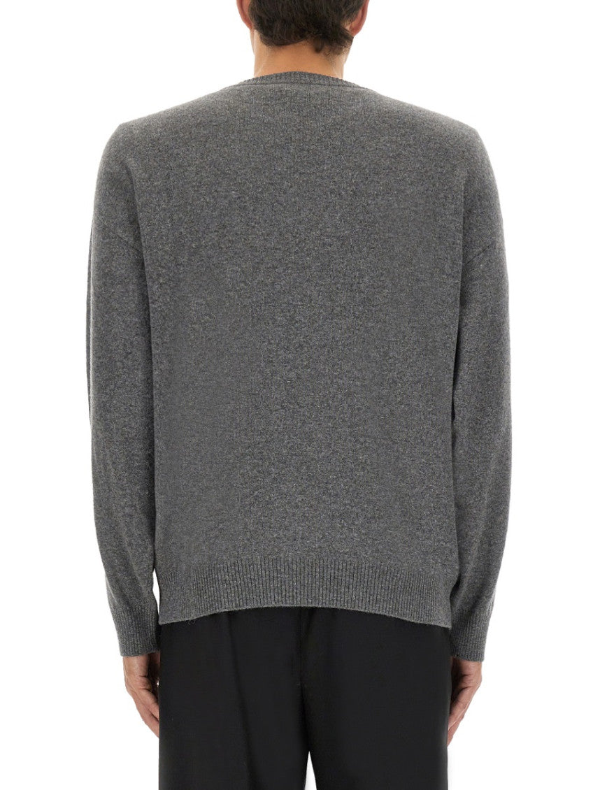 Grey Crew Neck Sweater 4