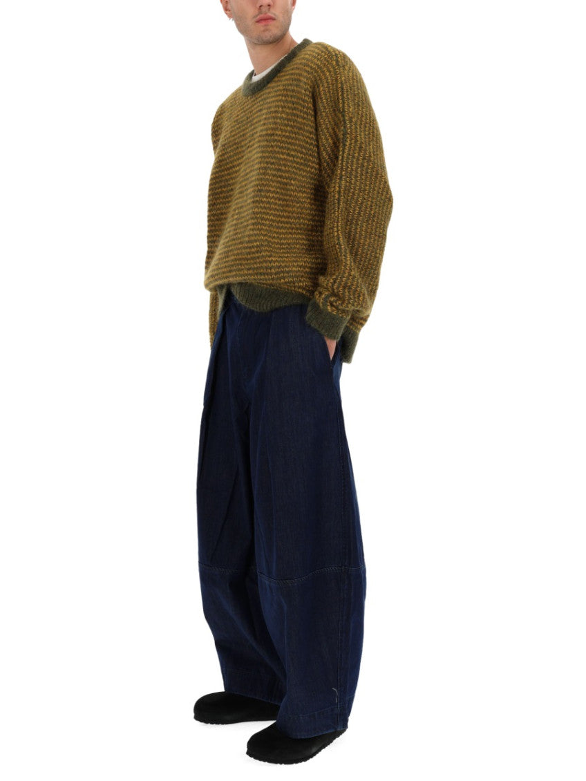 Yellow Crew Neck Sweater 2