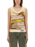 Multicolor Graphic Scoop Neck Top 1