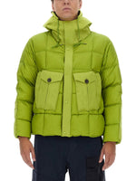 Green Quilted Hood Jacket 1