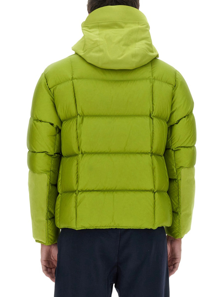 Green Quilted Hood Jacket 4