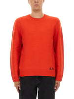 Red Crew Neck Sweater 1
