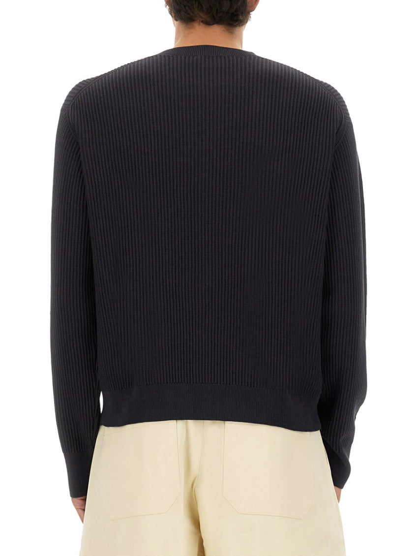 Dark Grey Knitted Sweater 4