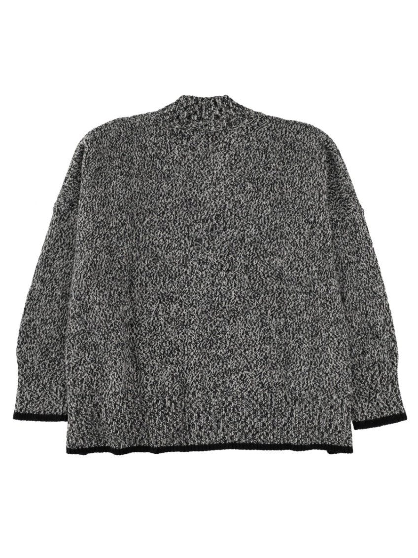 Multicolor Knitted V Neck Cardigan 2