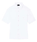 White Slim Solid Shirt 1