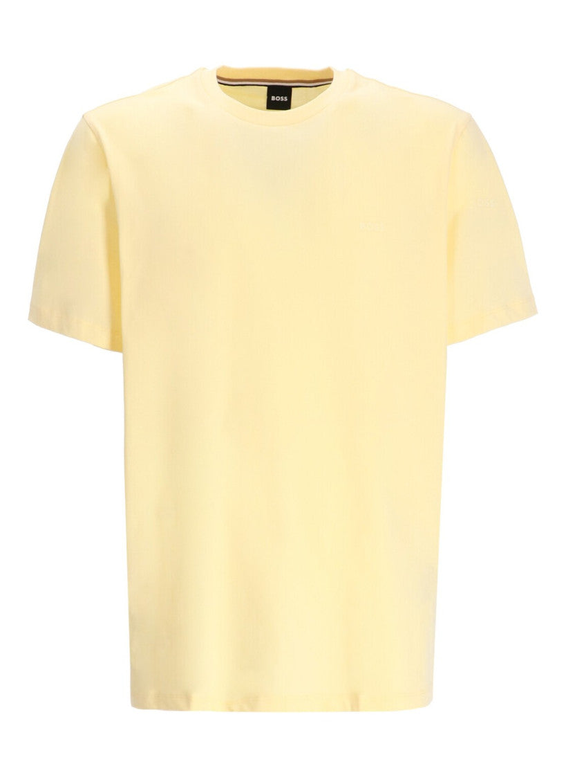 Yellow Crew Neck T-Shirt 1
