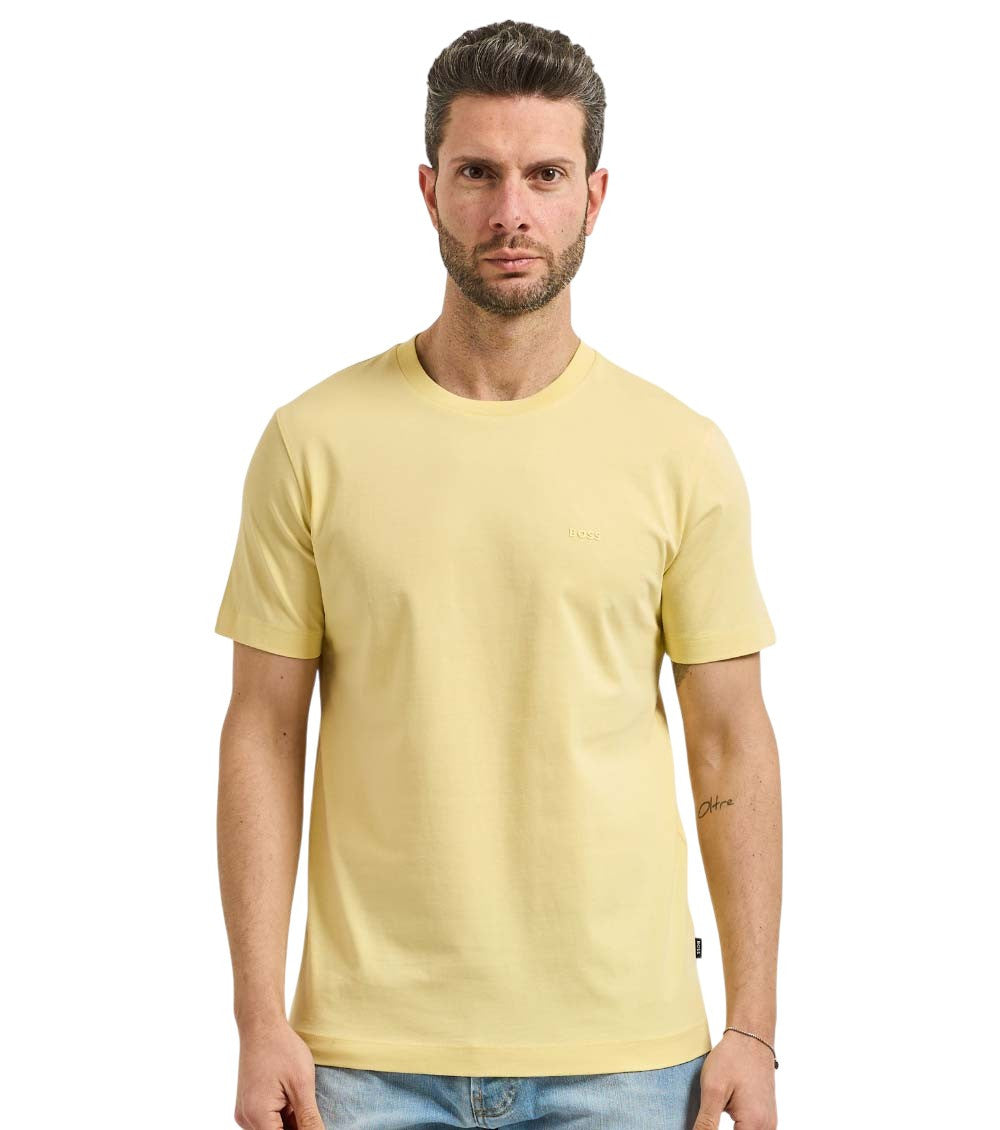 Yellow Crew Neck T-Shirt 2