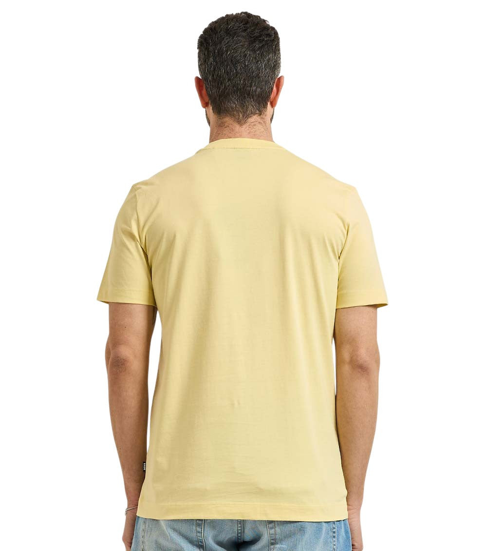 Yellow Crew Neck T-Shirt 3