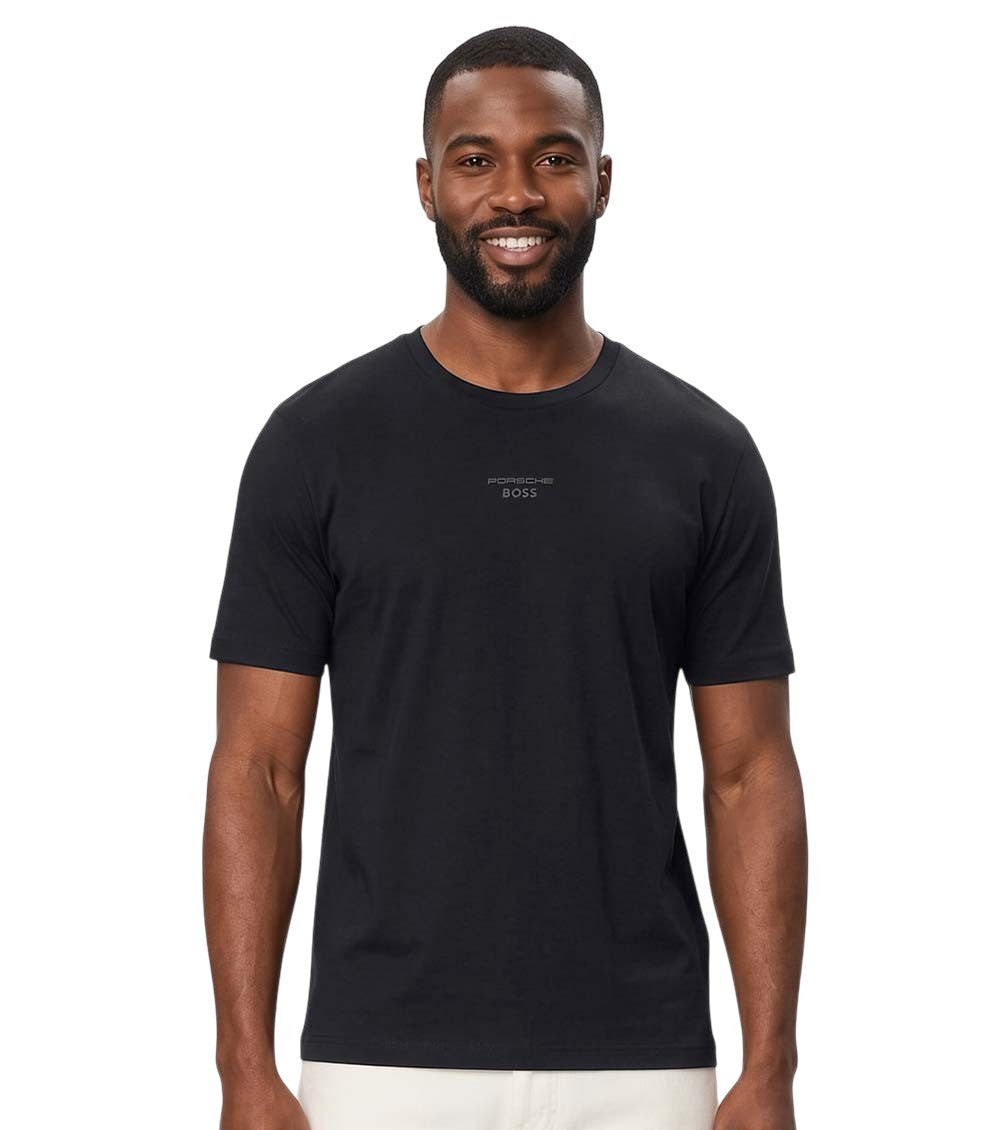 Black Crew Neck T-Shirt 2