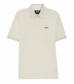 Off White Solid Shirt Collar Polo 1