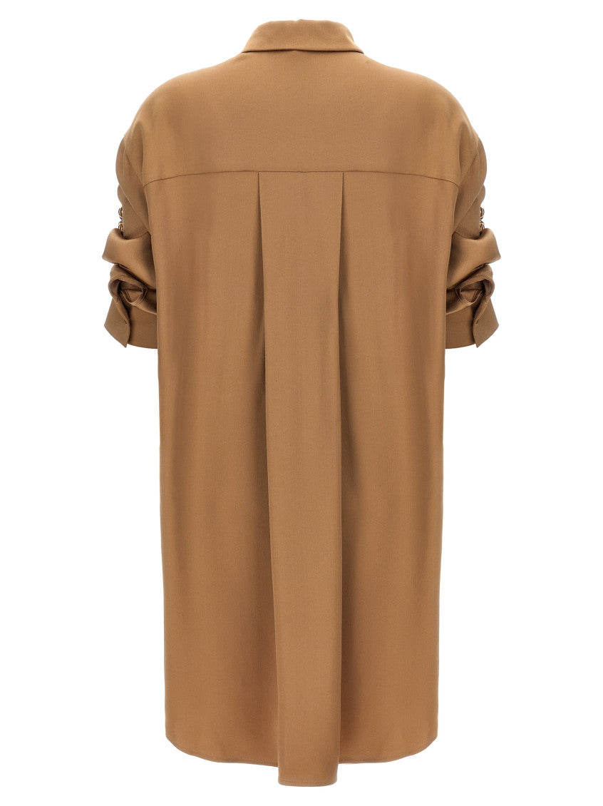 Beige Chain chemisier dress 2