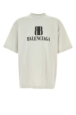 Off White Cotton Oversize T-shirt 1