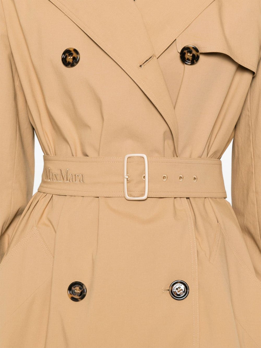 Brown Landa trench coat 2