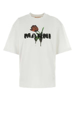White Cotton Oversize T-shirt 1