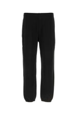 Black cotton joggers 1
