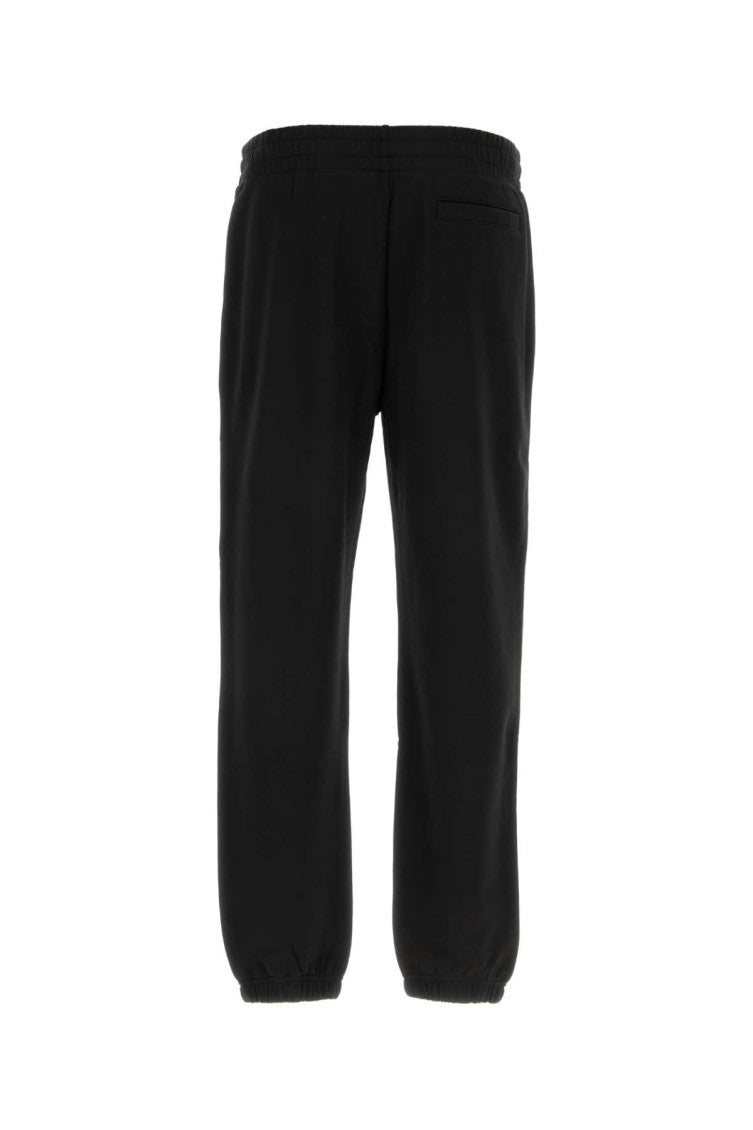 Black cotton joggers 2