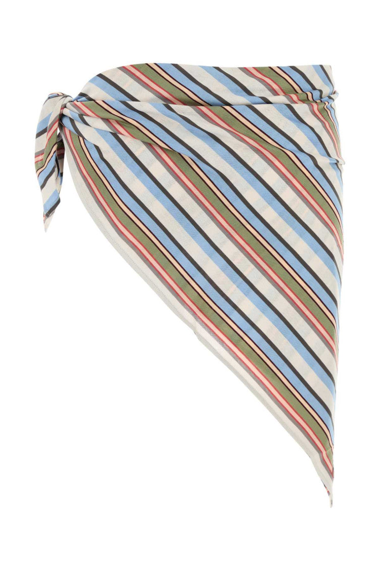 MultiColor Embroidered Cotton Sarong 2