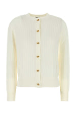White wool cardigan   1