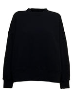 Black Crew Neck Sweatshirt 1