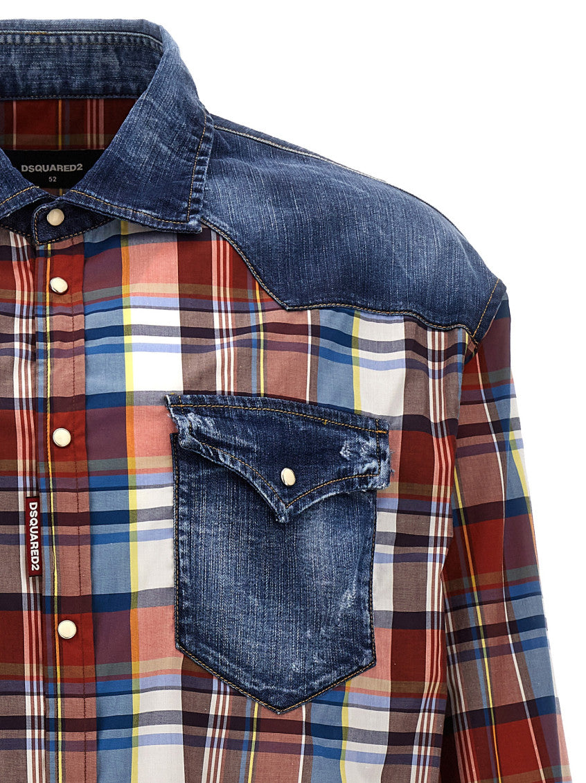 Multicolor Regular Checks Shirt 3