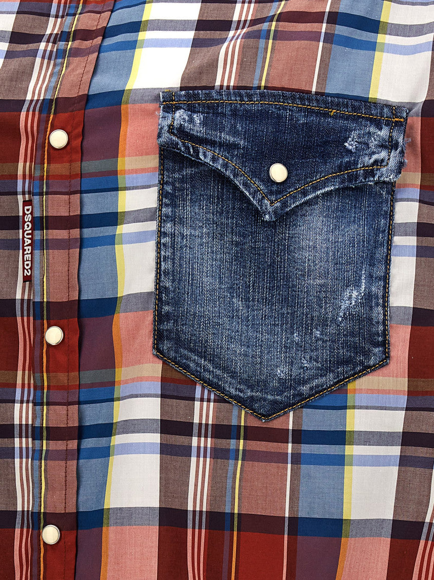 Multicolor Regular Checks Shirt 4